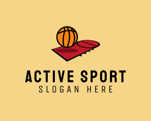 Sport - Sports Basketball Court logo design