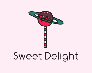 Sweet Lollipop Orbit  logo design