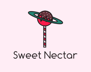 Sweet Lollipop Orbit  logo design