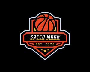 Basketball League Tournament logo design