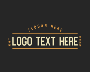 Enterprise - Retro Hipster Business logo design