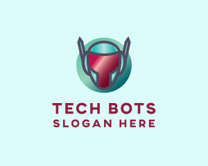 Robotic - Tech Gamer Robot logo design