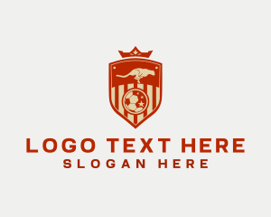 Football - Soccer Football Sports logo design