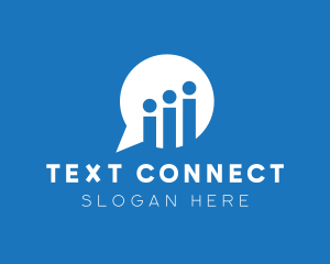 Texting - Chat Information Letter I logo design