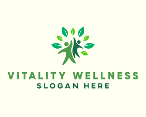 People Tree Wellness logo design