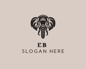 Elephant Safari Zoo Logo