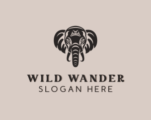 Elephant Safari Zoo logo design