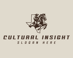 Texas Cowboy Rodeo logo design