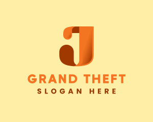 Startup - Generic Gradient Business Letter J logo design