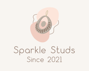 Earring - Aesthetic Female Earring logo design
