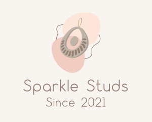 Aesthetic Female Earring  logo design