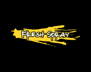 Spray Paint Graffiti logo design