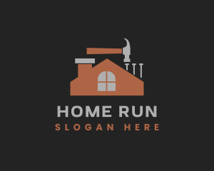 Home Roof Repair logo design