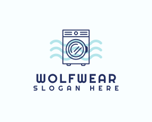 Laundromat - Minimalist Laundromat Service logo design