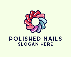 Beauty Nail Salon logo design