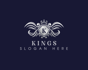 Crown Luxury Shield logo design