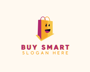 Purchase - Happy Shopping Bag Mall logo design