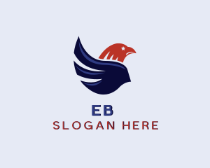 Veteran - Eagle Bird Wings logo design