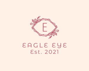 Pink Beauty Eye Cosmetics  logo design