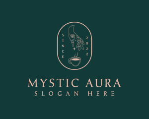 Mystical Tea Cup logo design