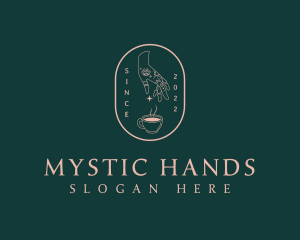 Mystical Tea Cup logo design