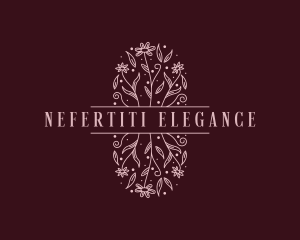 Elegant Garden Event logo design