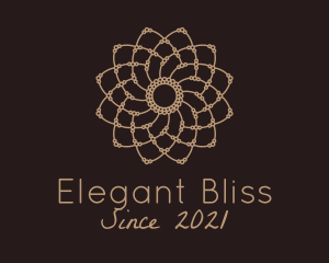 Pattern - Decorative Flower Mandala logo design