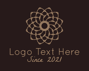 Flower Shop - Decorative Flower Mandala logo design