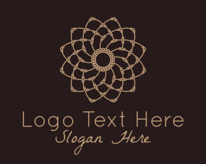 Decorative Flower Mandala Logo