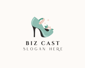 High Heels - Fashion Stiletto Shoe logo design