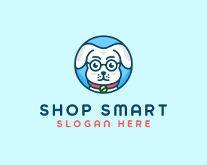 Smart Pet Puppy  logo design