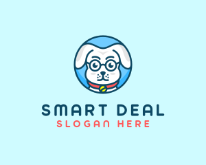 Smart Pet Puppy  logo design