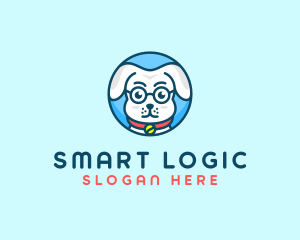 Smart Pet Puppy  logo design