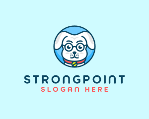 Genius - Smart Pet Puppy logo design