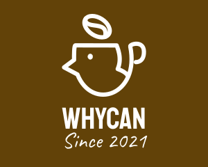 Coffee Mug - Coffee Bean Head logo design