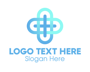 Cross - Professional Blue Cross logo design