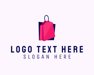 Mall - Market Bag Tag logo design