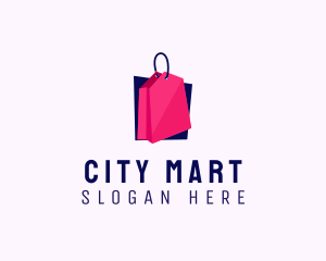 Department Store - Market Bag Tag logo design