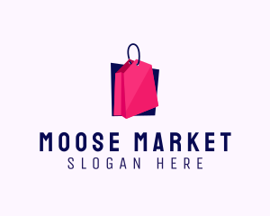 Market Bag Tag logo design