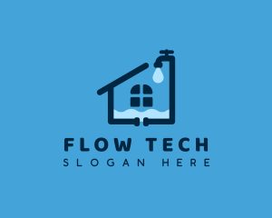 Pipe - Pipe House Faucet logo design