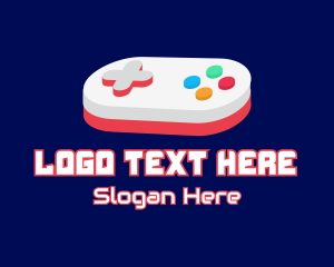 Game Buttons - Gaming Control Pad logo design