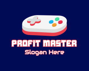 Gaming Control Pad logo design