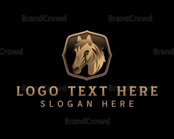 Luxury Equestrian Horse Logo