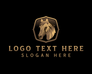 Polo - Luxury Equestrian Horse logo design