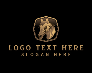 Missouri Mule - Luxury Equestrian Horse logo design