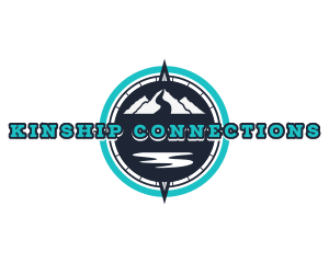 Mountain - Mountain Compass Adventurer logo design