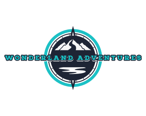 Mountain Compass Adventurer logo design