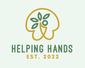 Volunteering - Human Tree Counselor logo design