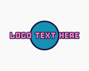 Cute - Retro Game Tech logo design