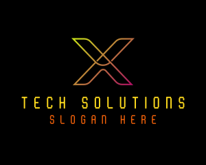 Software - Tech Software Letter X logo design